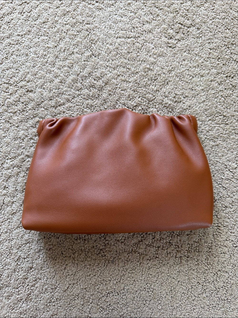 Anthropologie Brown Clutch Bag
